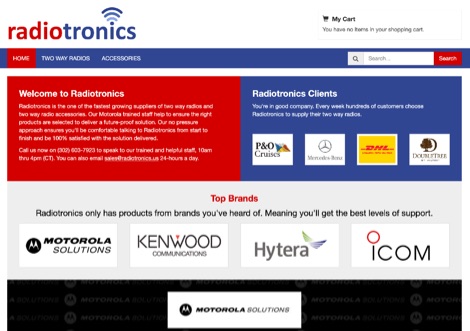 Radiotronics Two Way Radios Picture