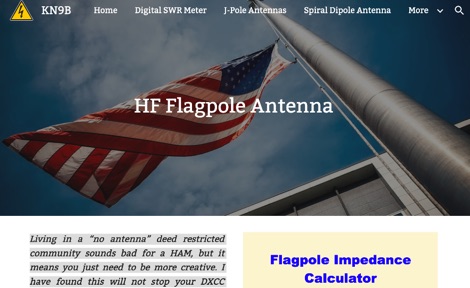 DXZone HF Flagpole Antenna
