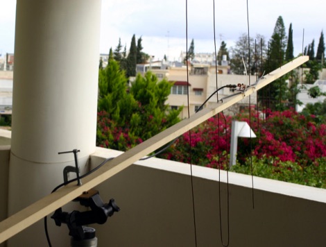 Homemade Satellite Yagi Picture