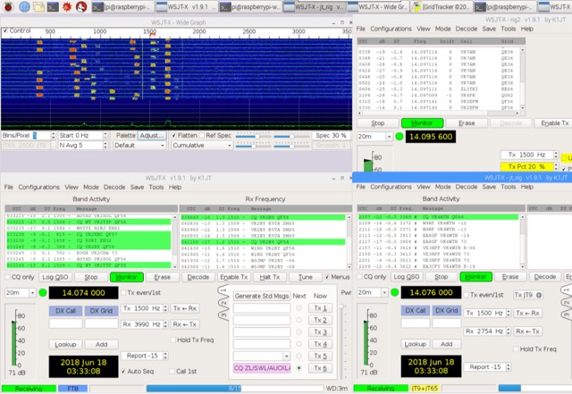 DXZone Low Cost FT8 WSPR Monitoring System