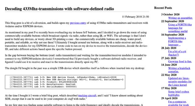 Decoding 433 MHz with SDR