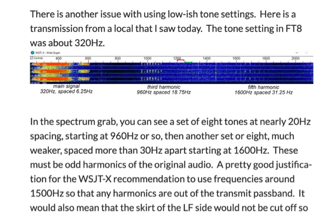 FT8 and splatter and the ugliness of ALC Picture