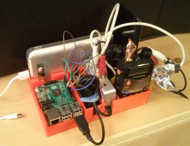 Packet Radio with Raspberry Pi 2 and Baofeng Radio