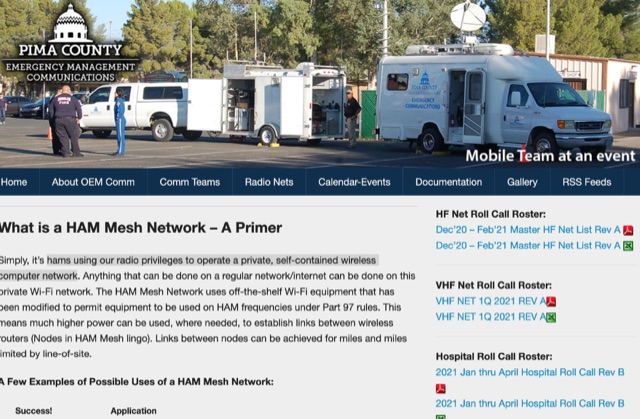 What is a HAM Mesh Network Picture
