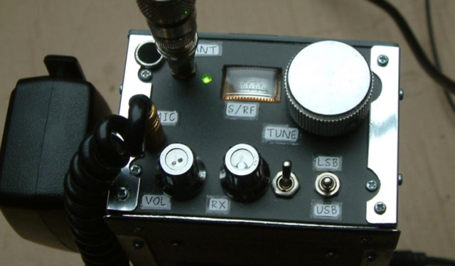 Portable SSB transceiver for 14MHz
