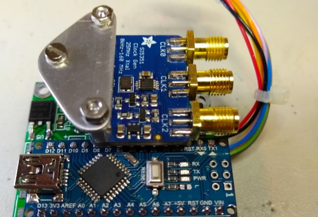 Arduino si5351 VFO sketch 