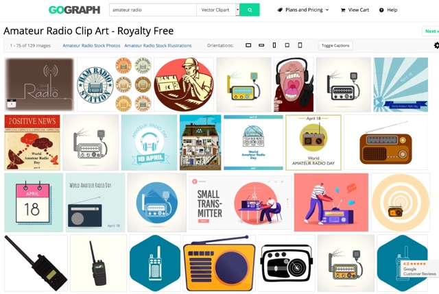 Ham Radio Clip Art by GoGraph 