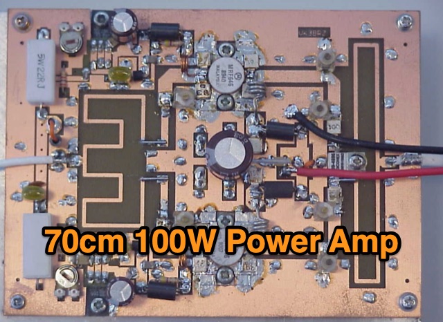 DXZone 432 MHz 100W RF Power Amplifier