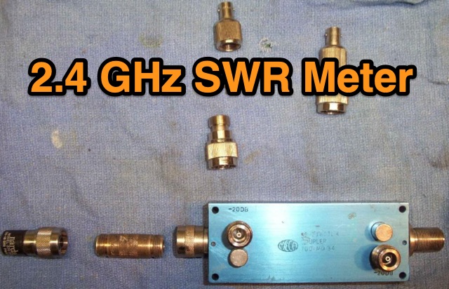 Simple 2.4 GHz SWR Meter Picture