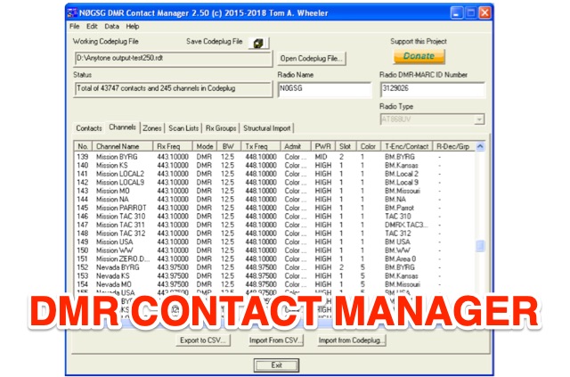 DMR Contact Manager Picture
