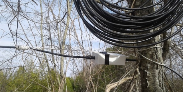 Reversible RG6 Beverage Antenna 