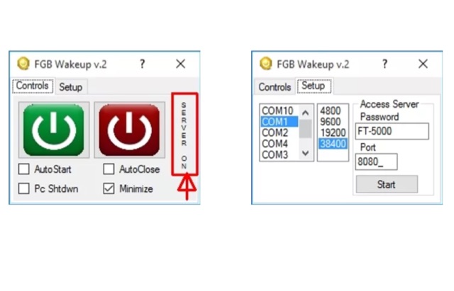 FGB Wakeup for Yaesu FT RTX 