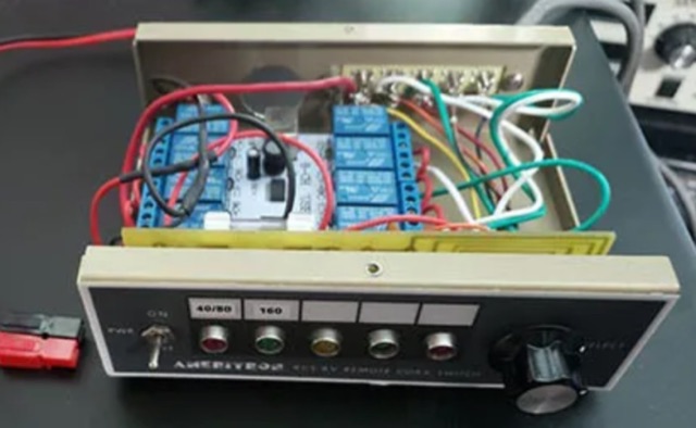 Building a SainSmart USB Antenna Switch Picture