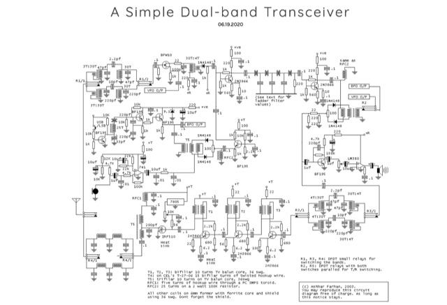 A Simple Dual-band Transceiver