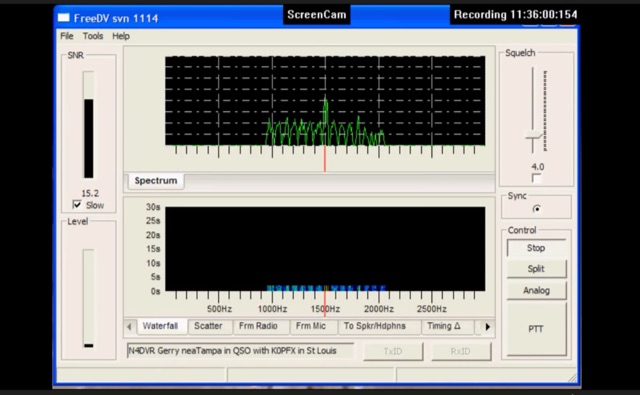 FreeDV - Digital Voice for HF bands Picture