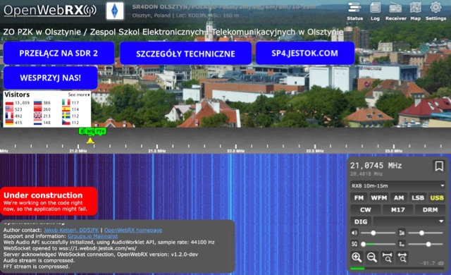 SR4DON Web Radio Receiver Picture