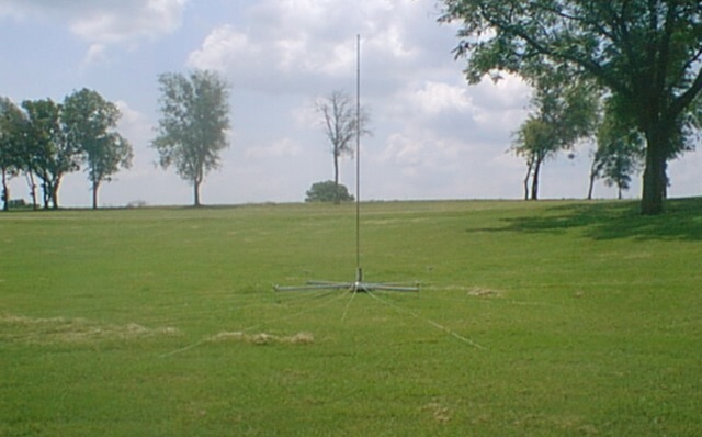 The KC5LDO Vertical Antenna Picture