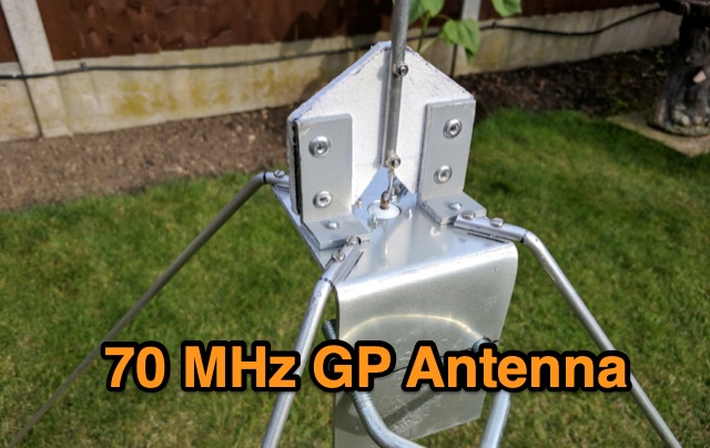 70MHz Quarter Wave GP Antenna