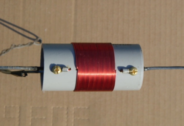 20 / 40 Meter Short Coil Loaded Dipole Antenna Picture