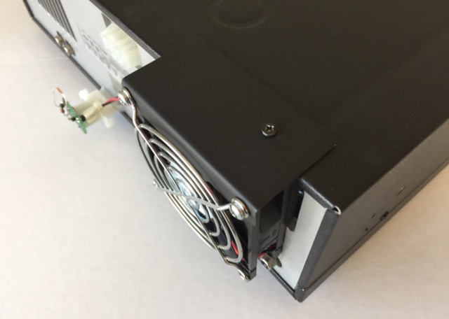 ICOM IC756 Fan Modification Picture
