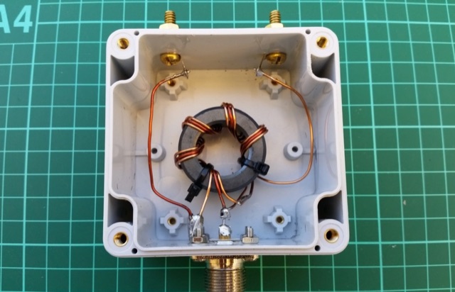 9:1 Unun Impedance Transformer Picture