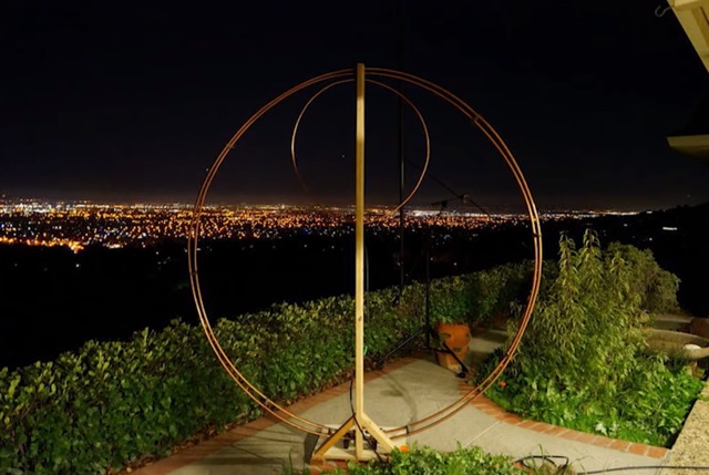 Loop magnetic antenna for 80-160 meters band