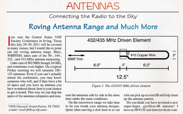 Roving Antenna Range and Much More