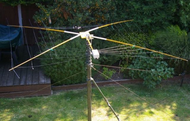 A Cobwebb antenna homebrew 