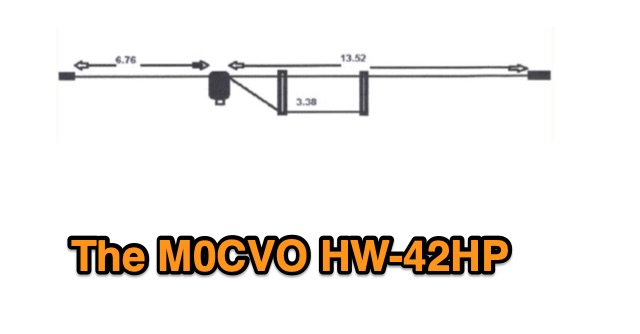 The M0CVO HW-42HP OCF Antenna Picture