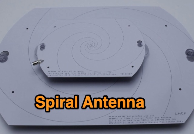 Spiral Antenna for SDR