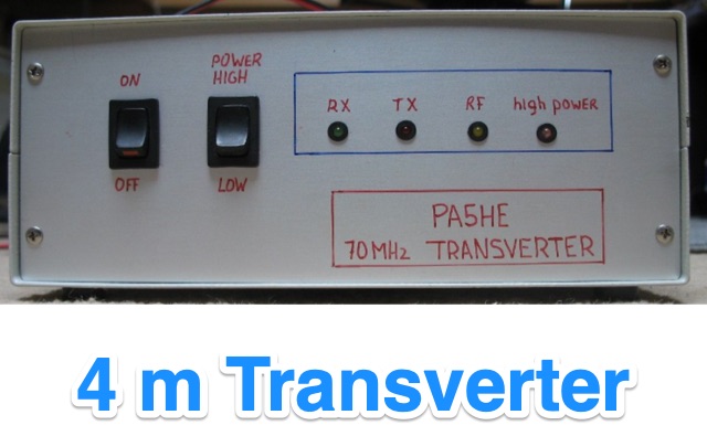 70MHz transverter