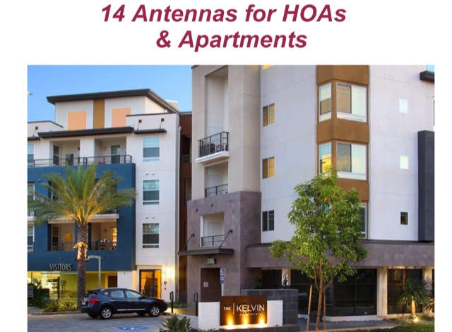 Antennas for HOAs and Apartments Picture