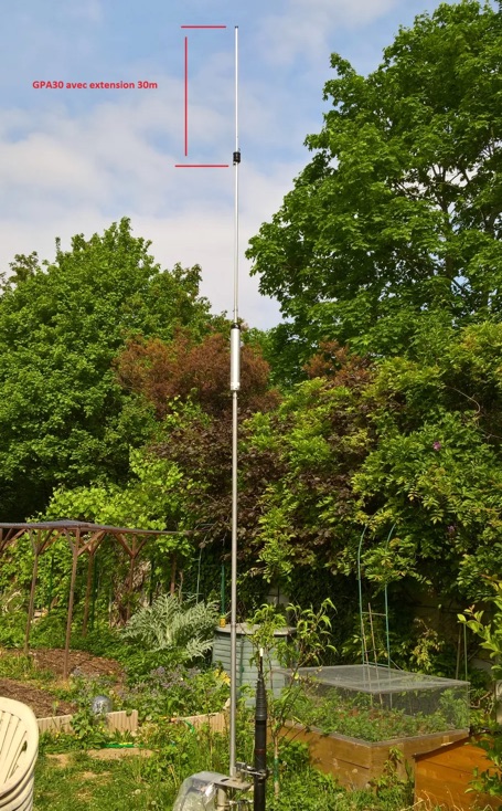 20-30m Vertical Antenna image