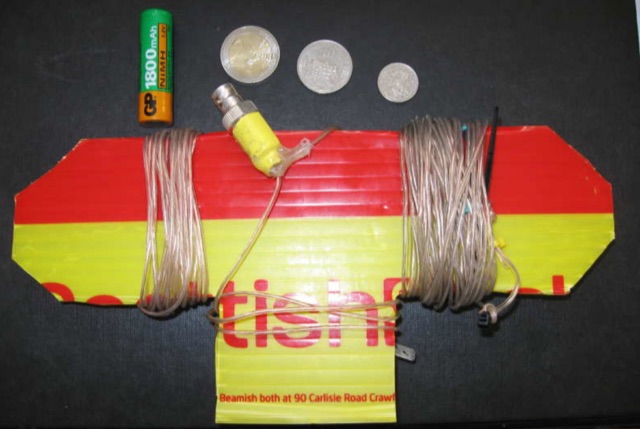 Simple 3 band vertical antenna Picture