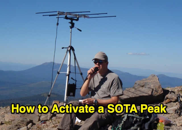 DXZone How to Activate a SOTA Peak