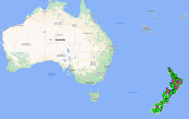 NZ Amateur Beacons Picture