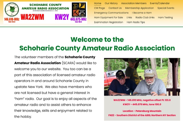 DXZone Schoharie County Amateur Radio Association