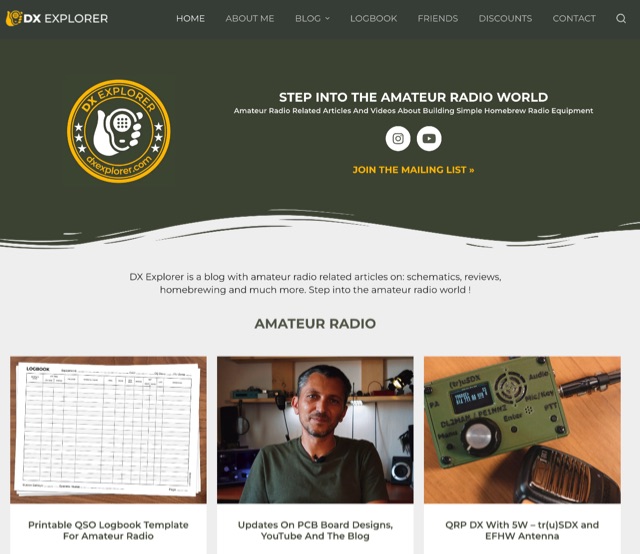 DX EXPLORER - Step Into The Amateur Radio World