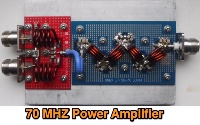70 MHz 300 W Power Amplifier