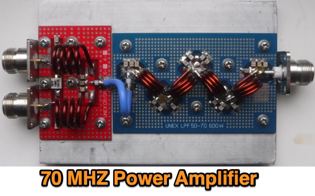 70 MHz 300 W Power Amplifier Picture