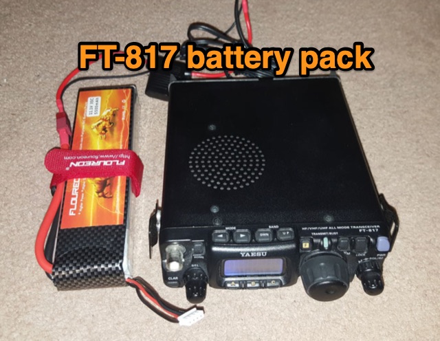 DXZone Yaesu FT-817 battery pack