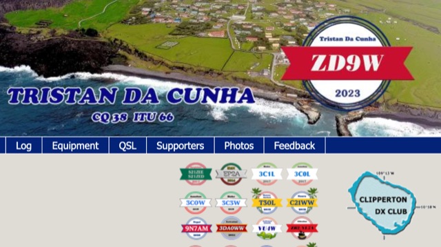 DXZone ZD9W Tristan da Cunha & Gough I. 2023