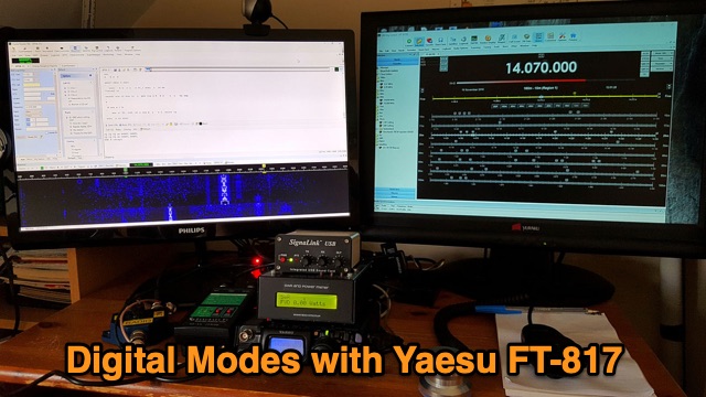 Digital Modes With Yaesu FT 817 Radio Equipment HF Transceivers Yaesu Digital Modes With Yaesu FT 817 Radio Equipment HF Transceivers Yaesu