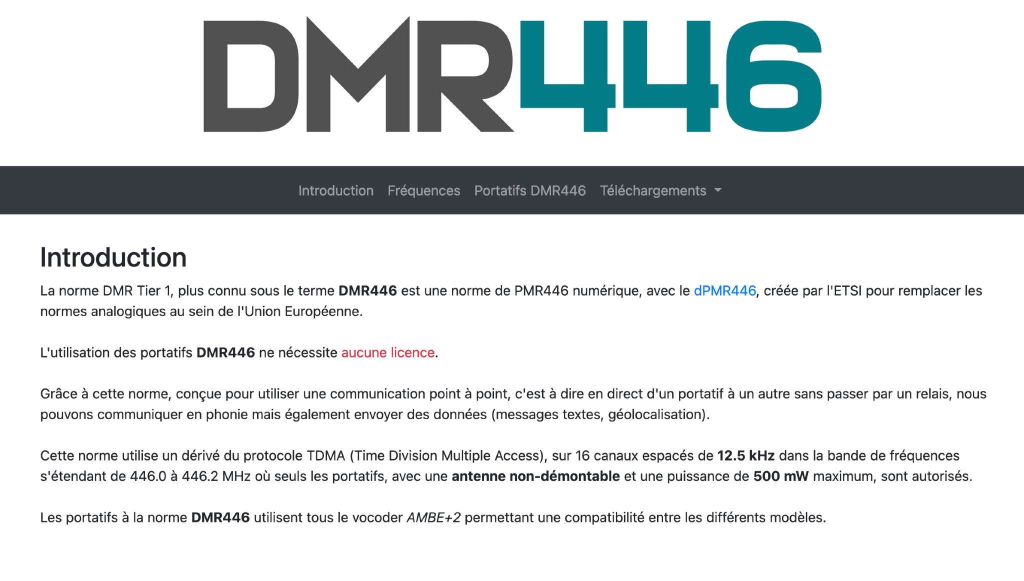 DMR446 Picture