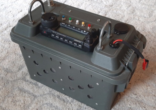 Yaesu FT-891 Go-Box for POTA Picture