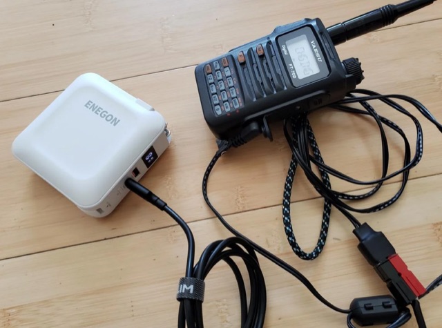 DXZone USB-C charging for Handheld Radio Transceivers
