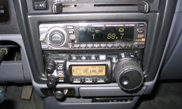 A mobile radio installation