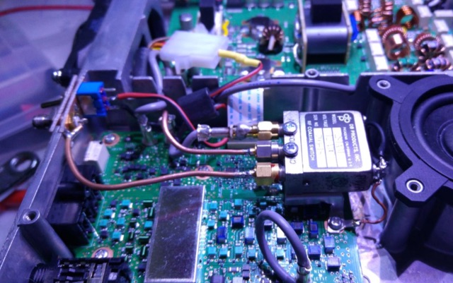 Enhancing Icom IC-7300 RX Antenna Picture