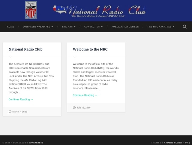National Radio Club (NRC)