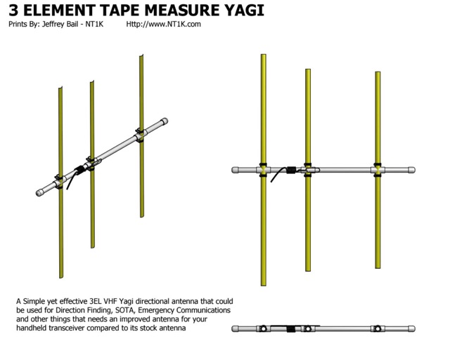 Durable 2-Meter Yagi Antenna: PVC and Window Line Construction